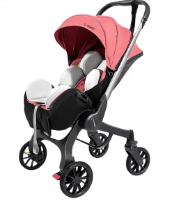 Pink Baby Stroller